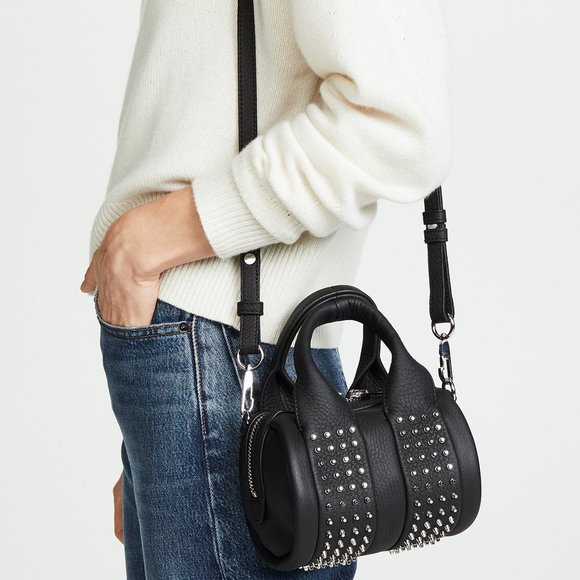 NEW Alexander Wang Baby Rockie Leather Bag - Picture 1 of 16